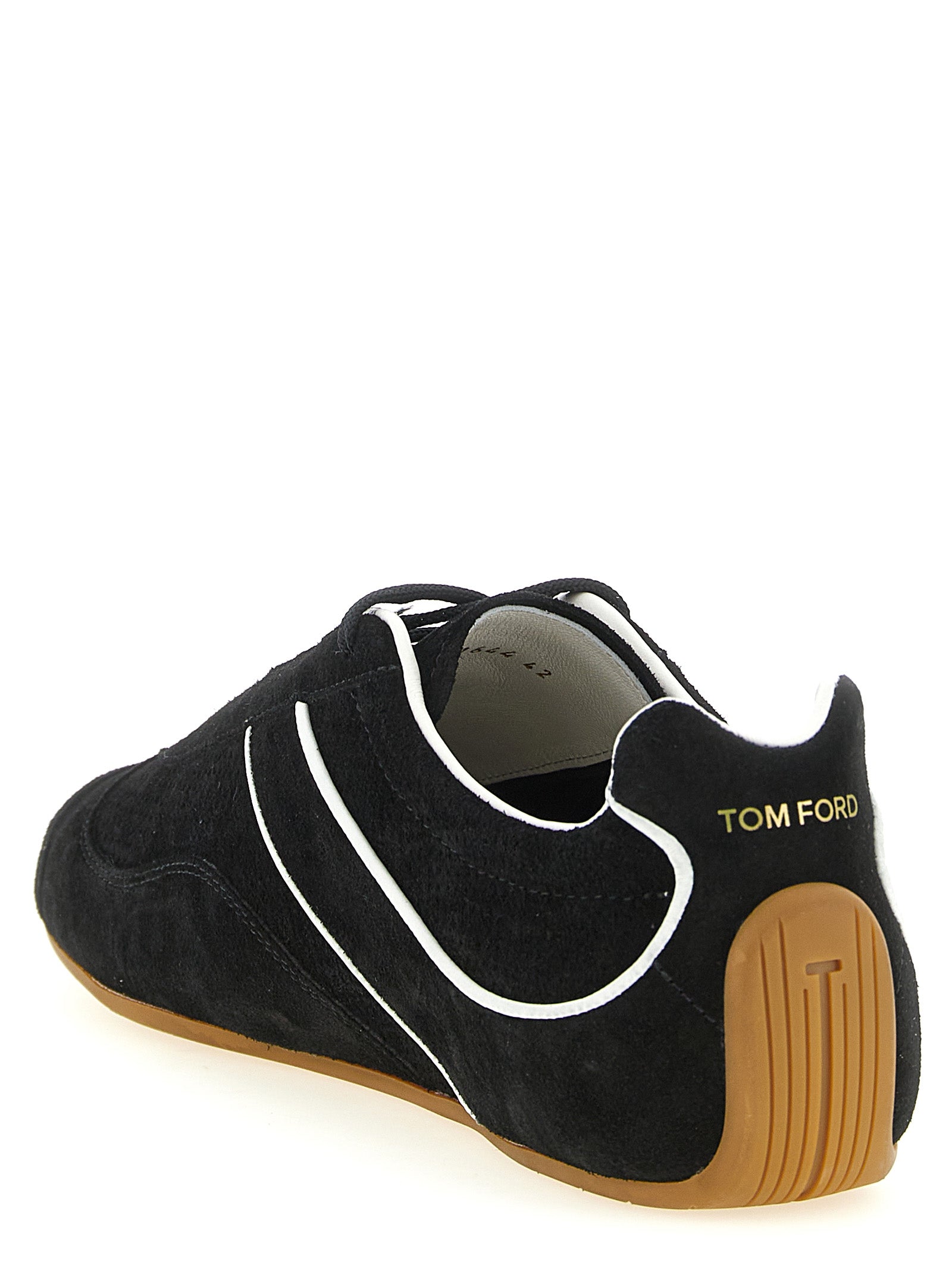 Tom Ford Bicolor Calfskin Sneakers