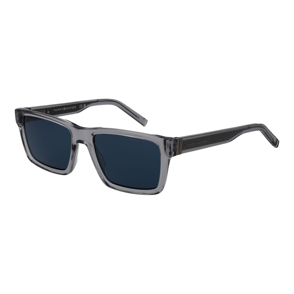 Tommy Hilfiger Graue Sonnenbrille aus Acetat