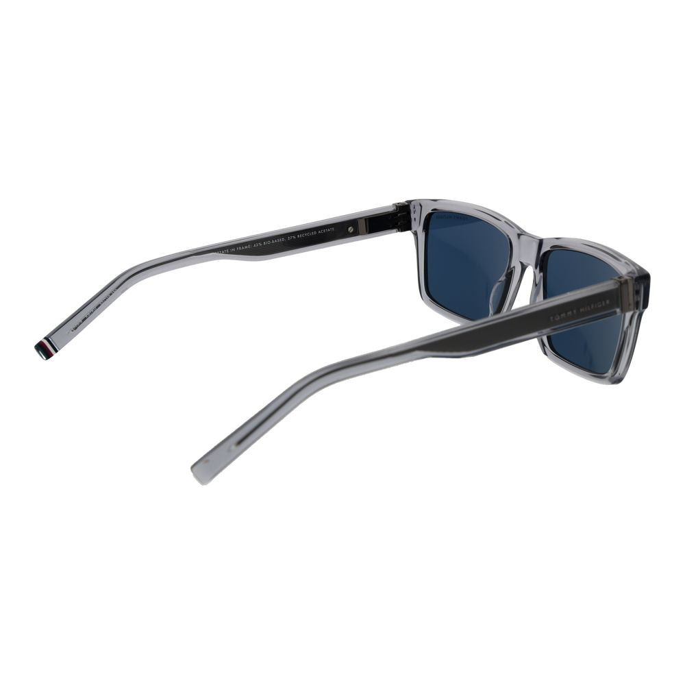 Tommy Hilfiger Graue Sonnenbrille aus Acetat