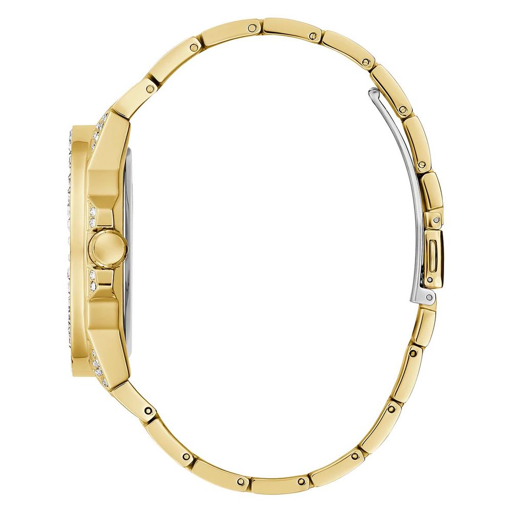 Goldfarbene Damen-Armbanduhr aus Edelstahl – Elegante Dresswatch