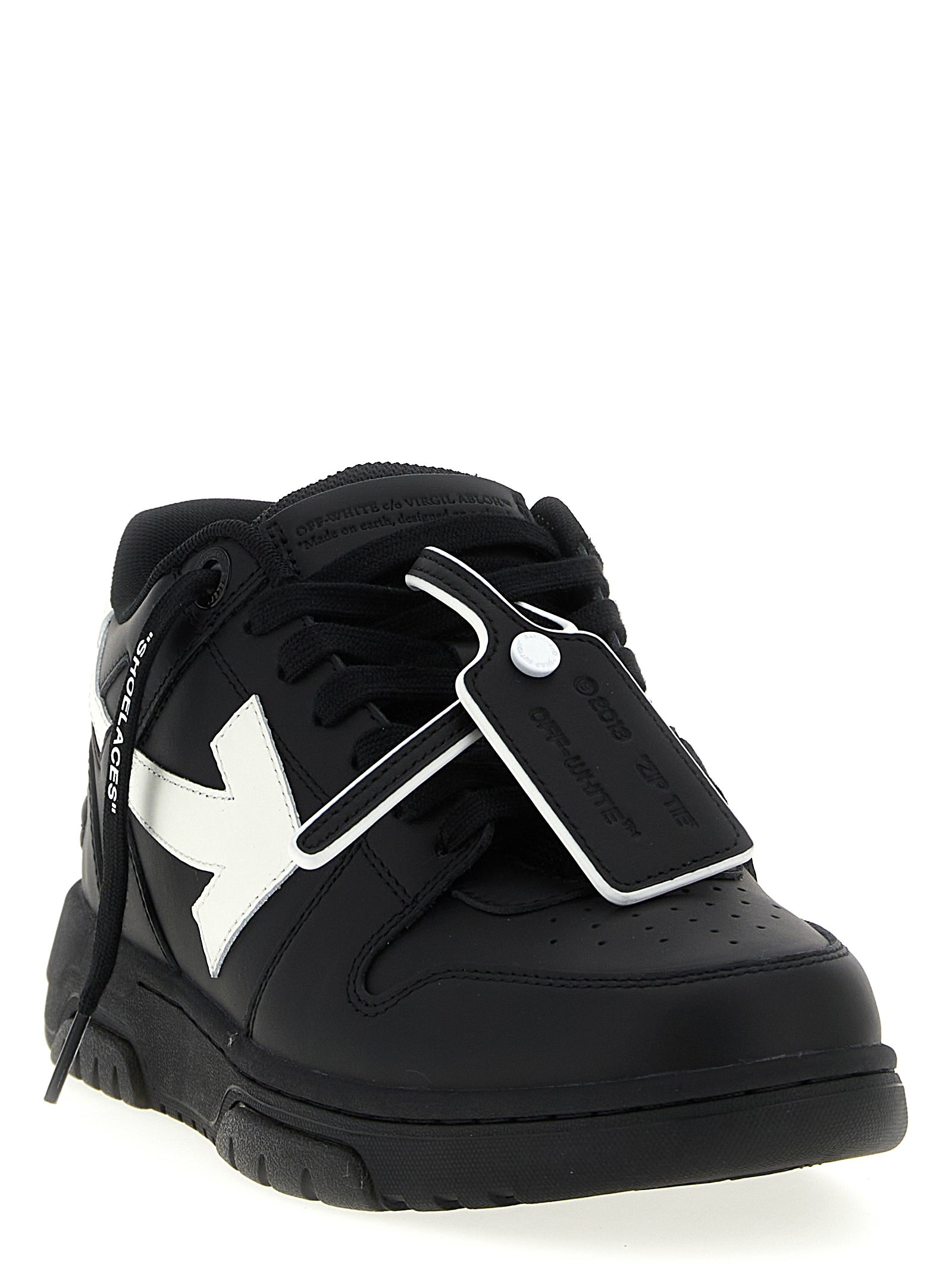 Off-White Bicolor Recycled Polyester Low Top Sneakers