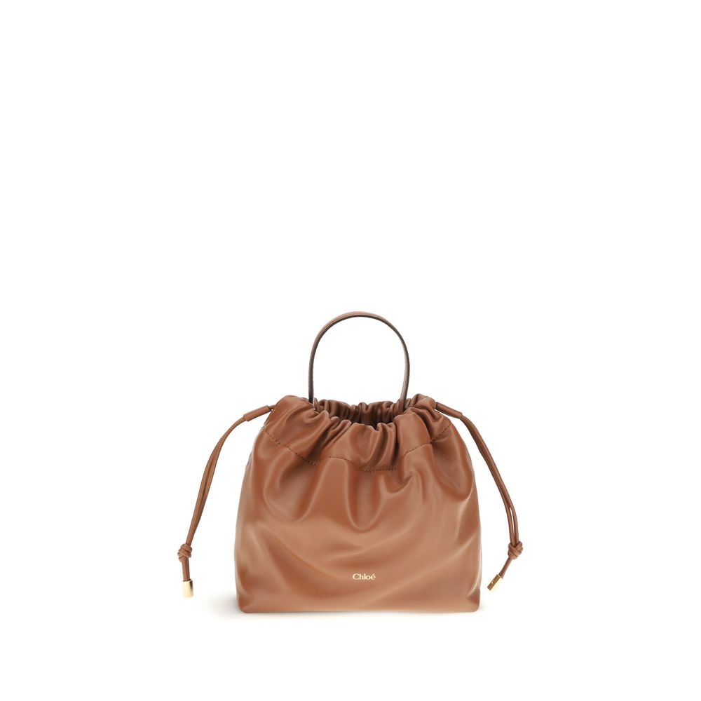 Chloé Braune Lammleder Schultertasche Ovis Aries Aries