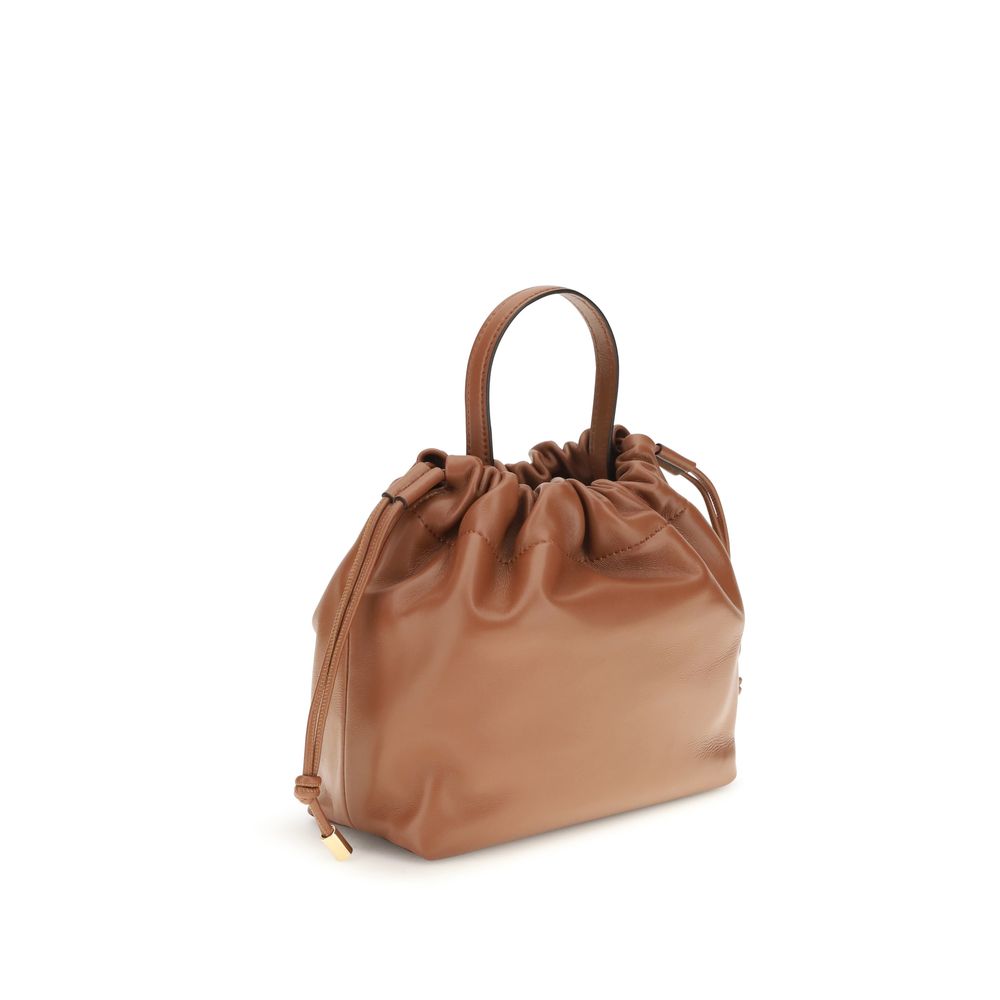 Chloé Braune Lammleder Schultertasche Ovis Aries Aries