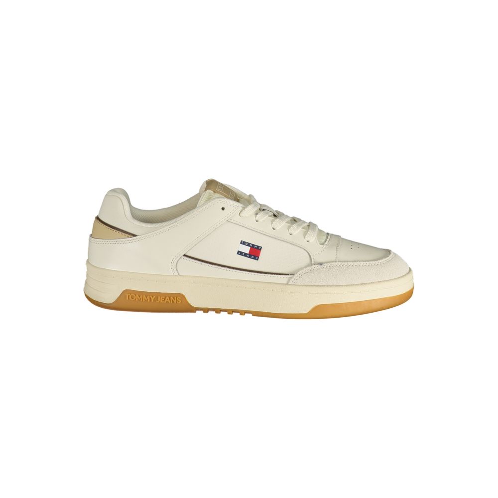 Tommy Hilfiger Herren-Sneaker aus weißem Polyurethan