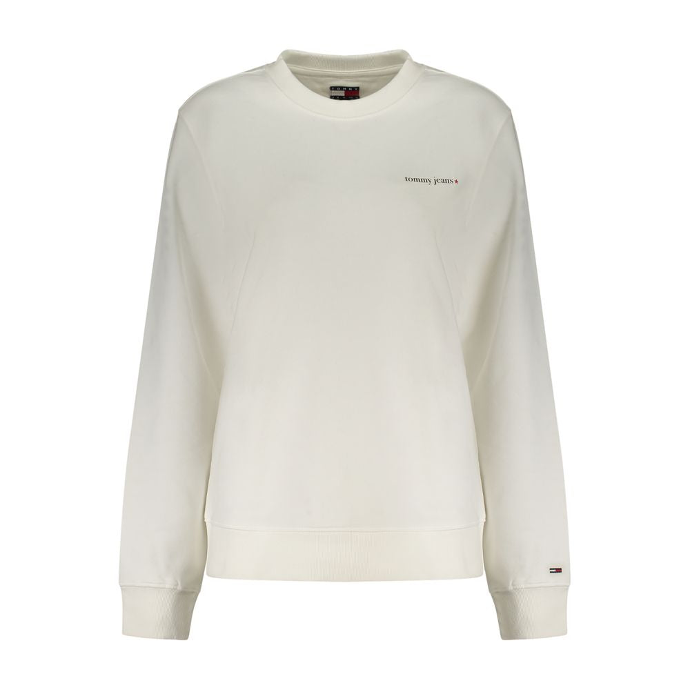 Tommy Hilfiger Bianco Baumwoll-Sweatshirt für Damen