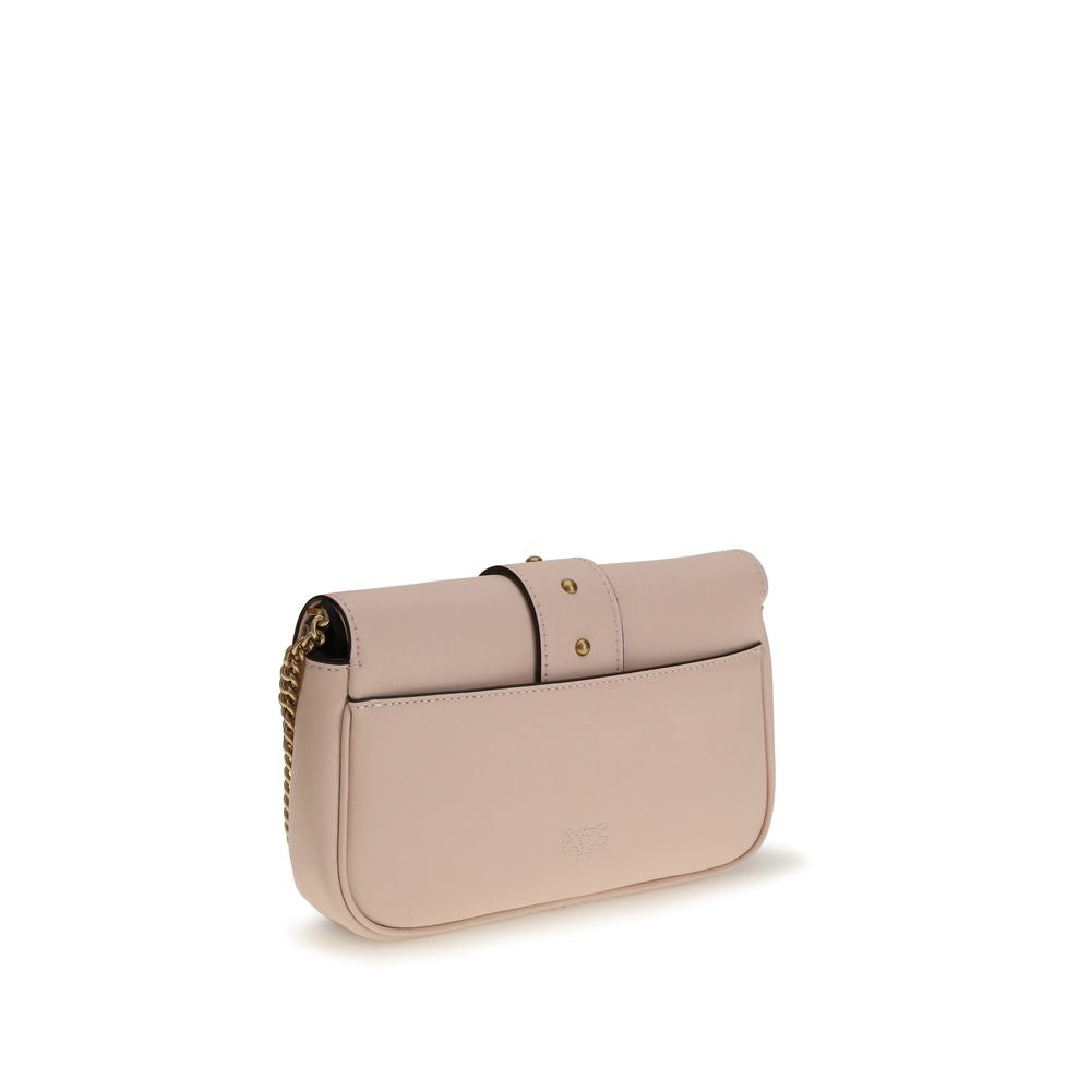 PINKO Multicolor Calf Leather Bos Taurus Schultertasche