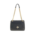Tory Burch Schwarze Bos Taurus Kalbsleder Schultertasche