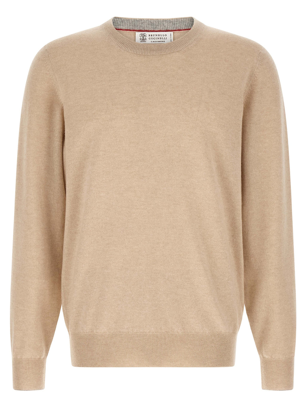Brunello Cucinelli Beige Cashmere Cardigan
