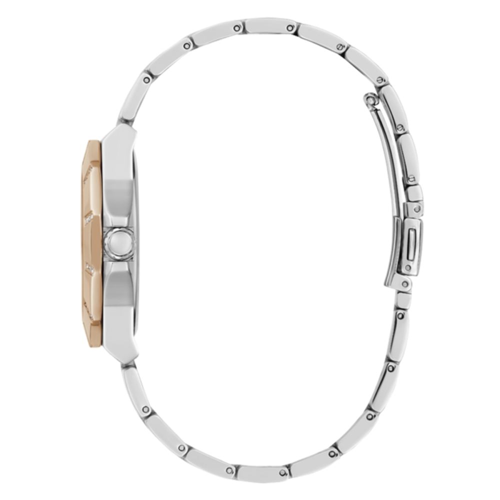 Mehrfarbige Damen-Armbanduhr aus Edelstahl – Elegante Fashion Uhr