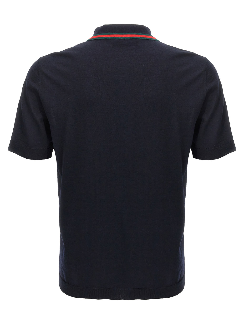 Gucci Blaues Woll-Poloshirt