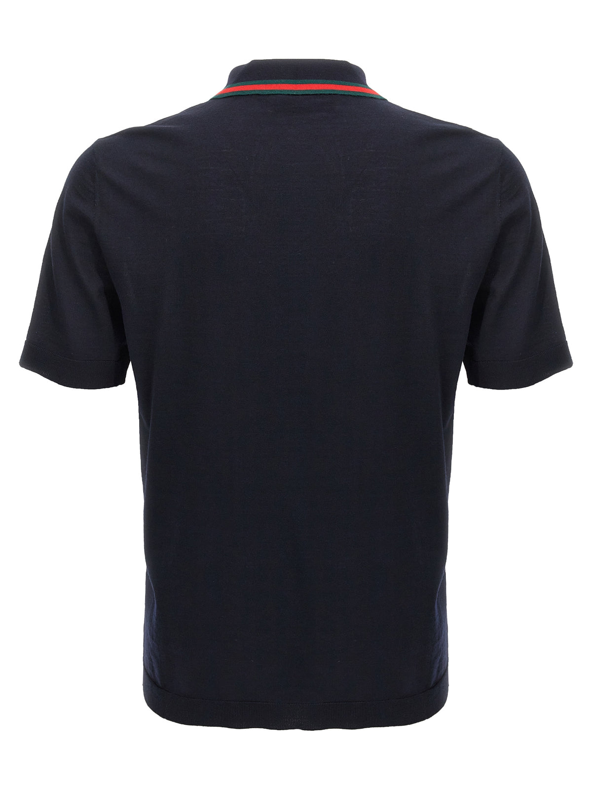 Gucci Blaues Woll-Poloshirt