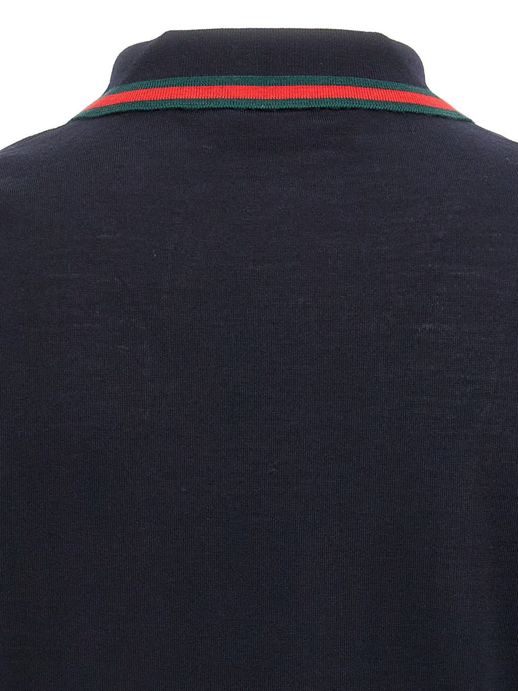 Gucci Blaues Woll-Poloshirt