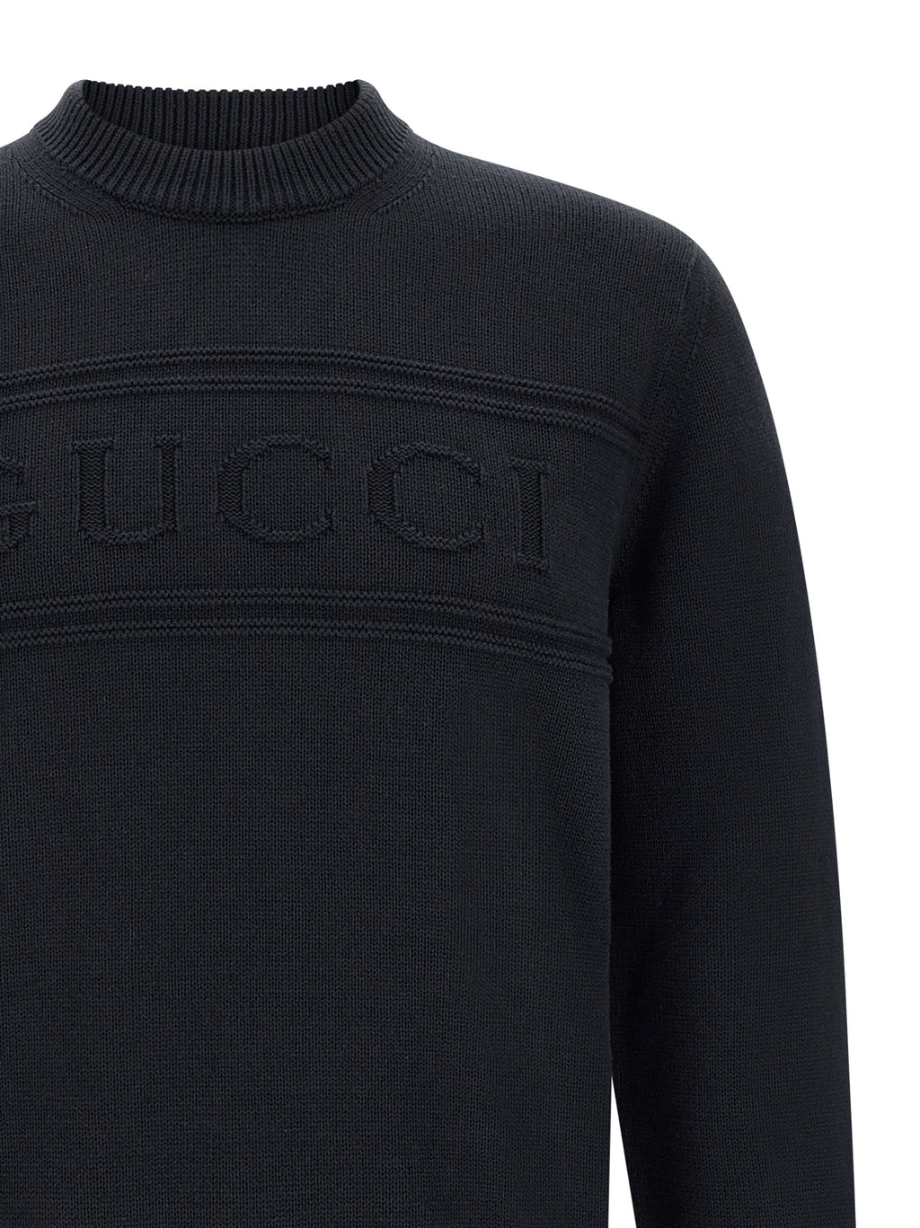 Gucci Blauer Baumwollcardigan