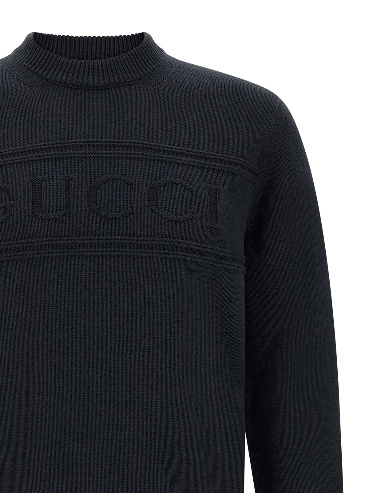 Gucci Blauer Baumwollcardigan