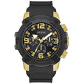 Guess Herren-Sportuhr mit schwarzem Synthetikarmband – Sportlich & Modern.