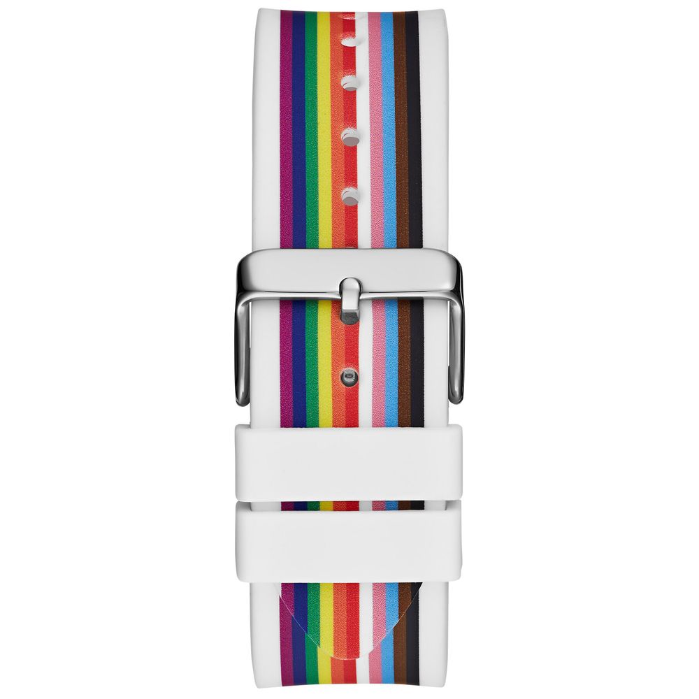 Multicolor-Kunststoff-Armbanduhr