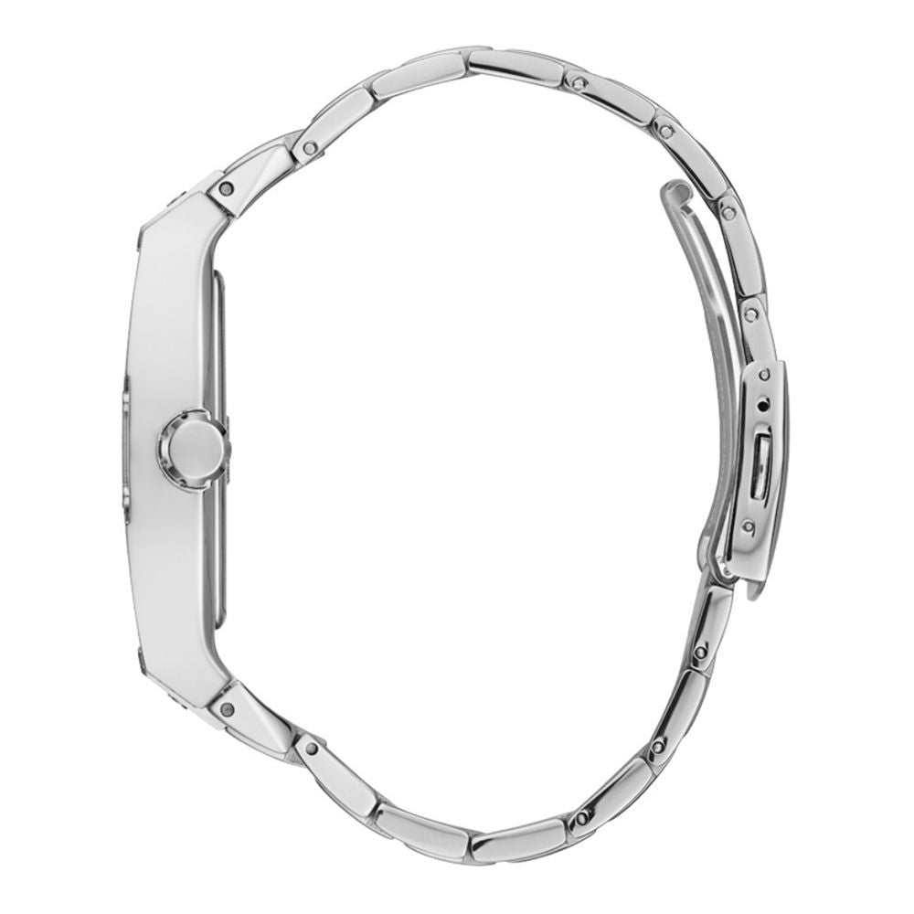 Graue Edelstahl-Dresswatch