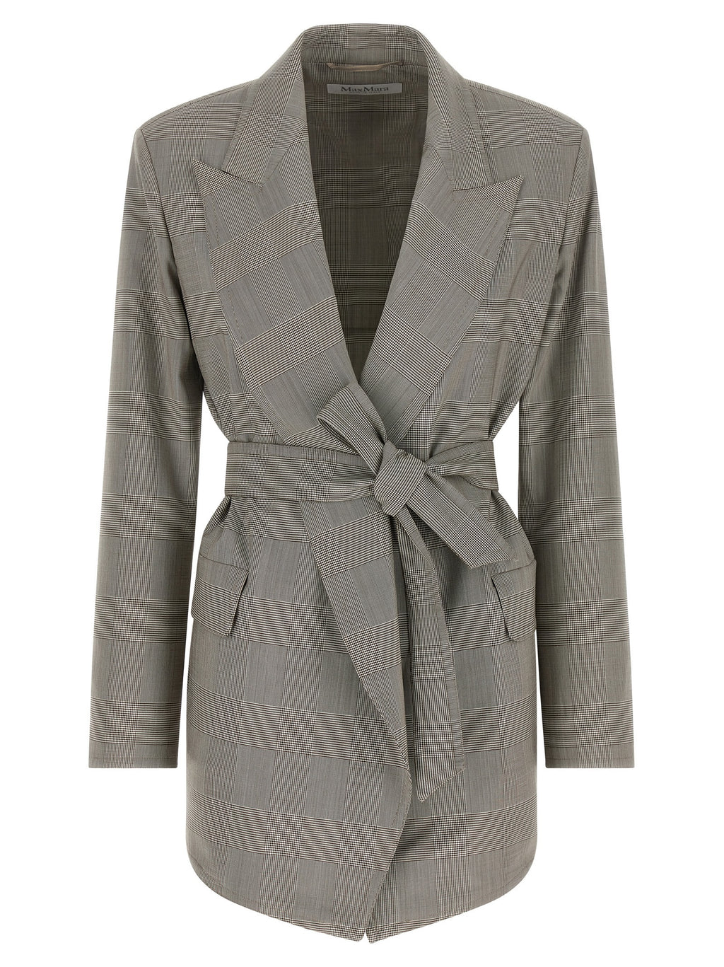 Max Mara Grauer Wollblazer