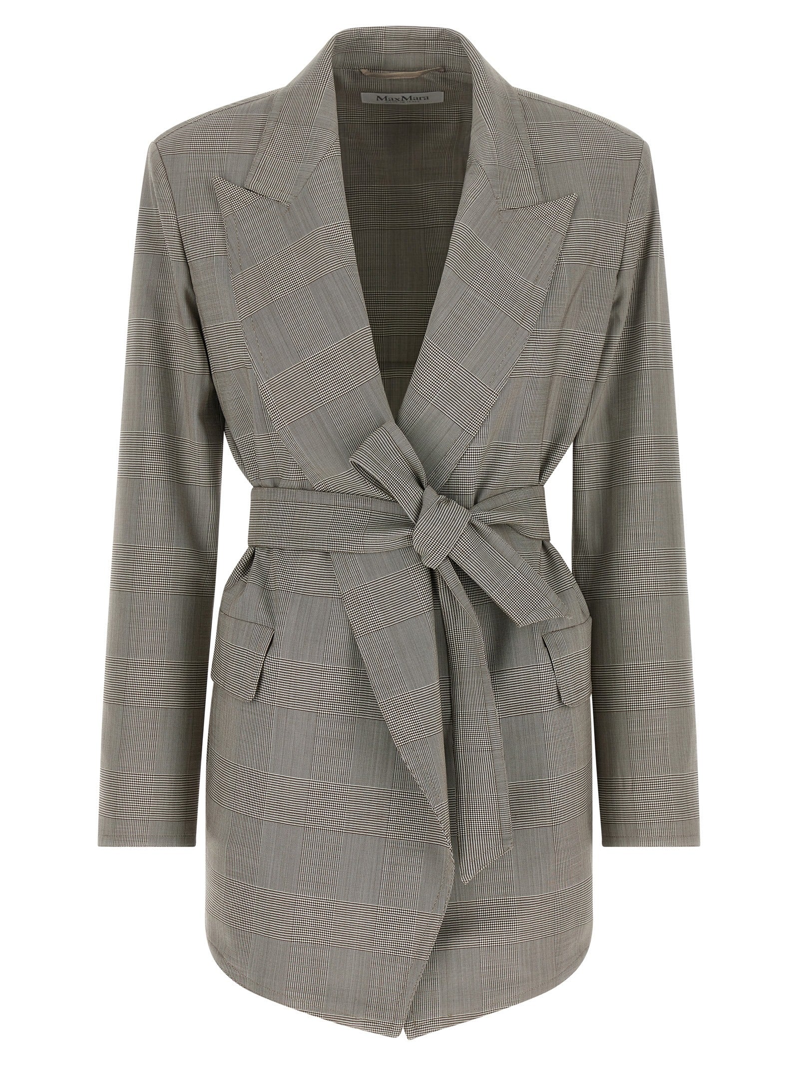 Max Mara Grauer Wollblazer