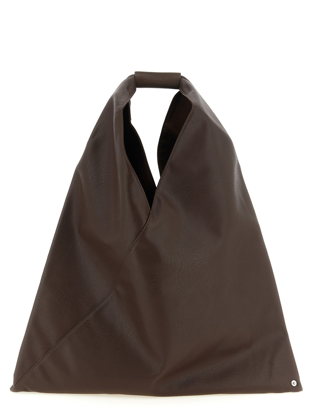 MM6 Maison Margiela Braune Handtasche aus Polyethylen