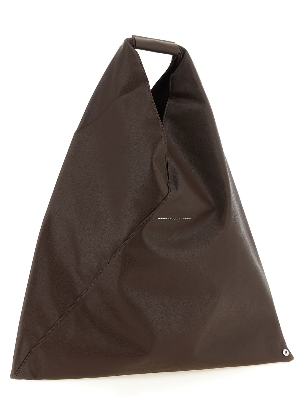 MM6 Maison Margiela Braune Handtasche aus Polyethylen
