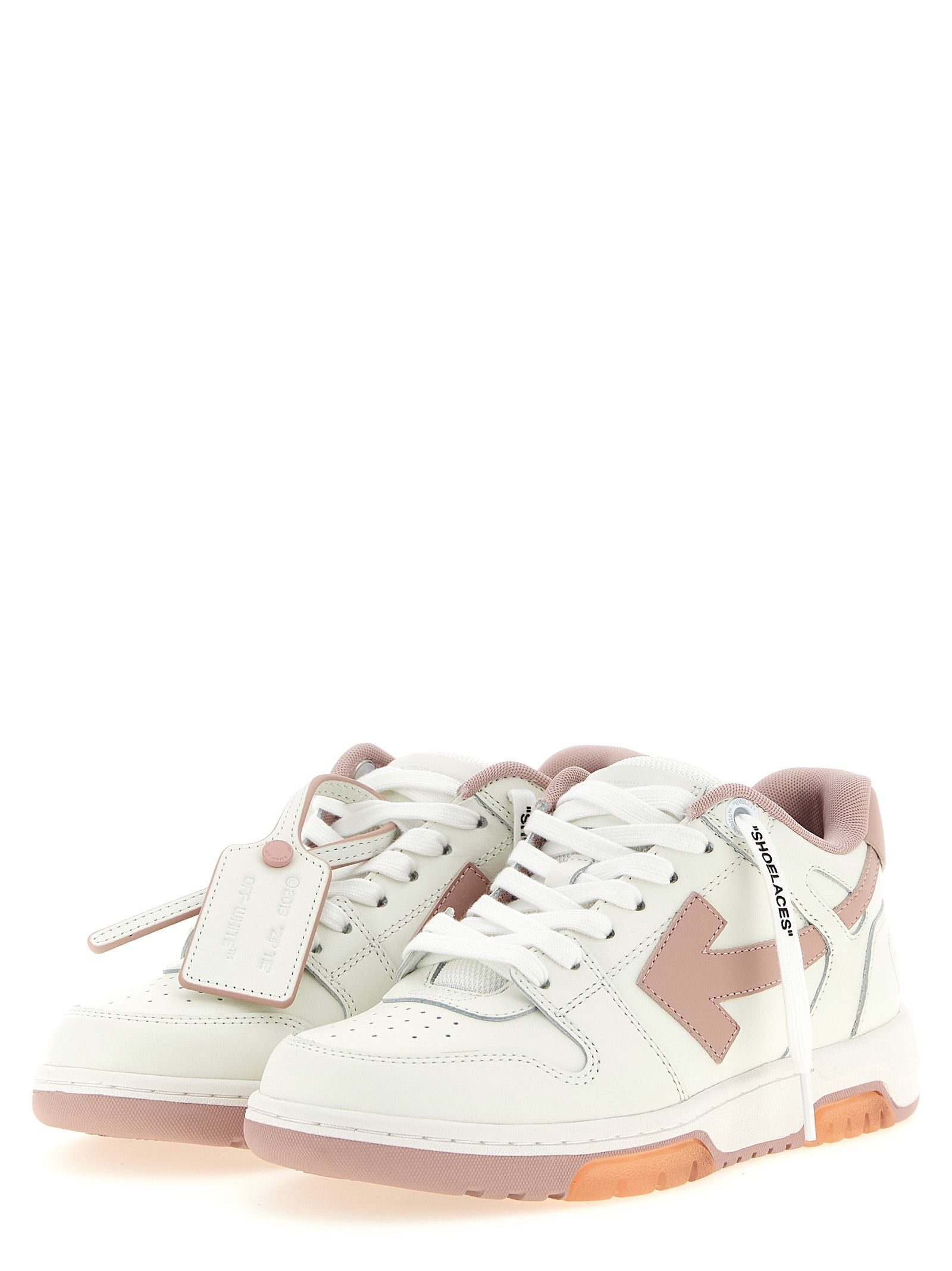 Off-White Bunte Sneaker aus Kalbsleder