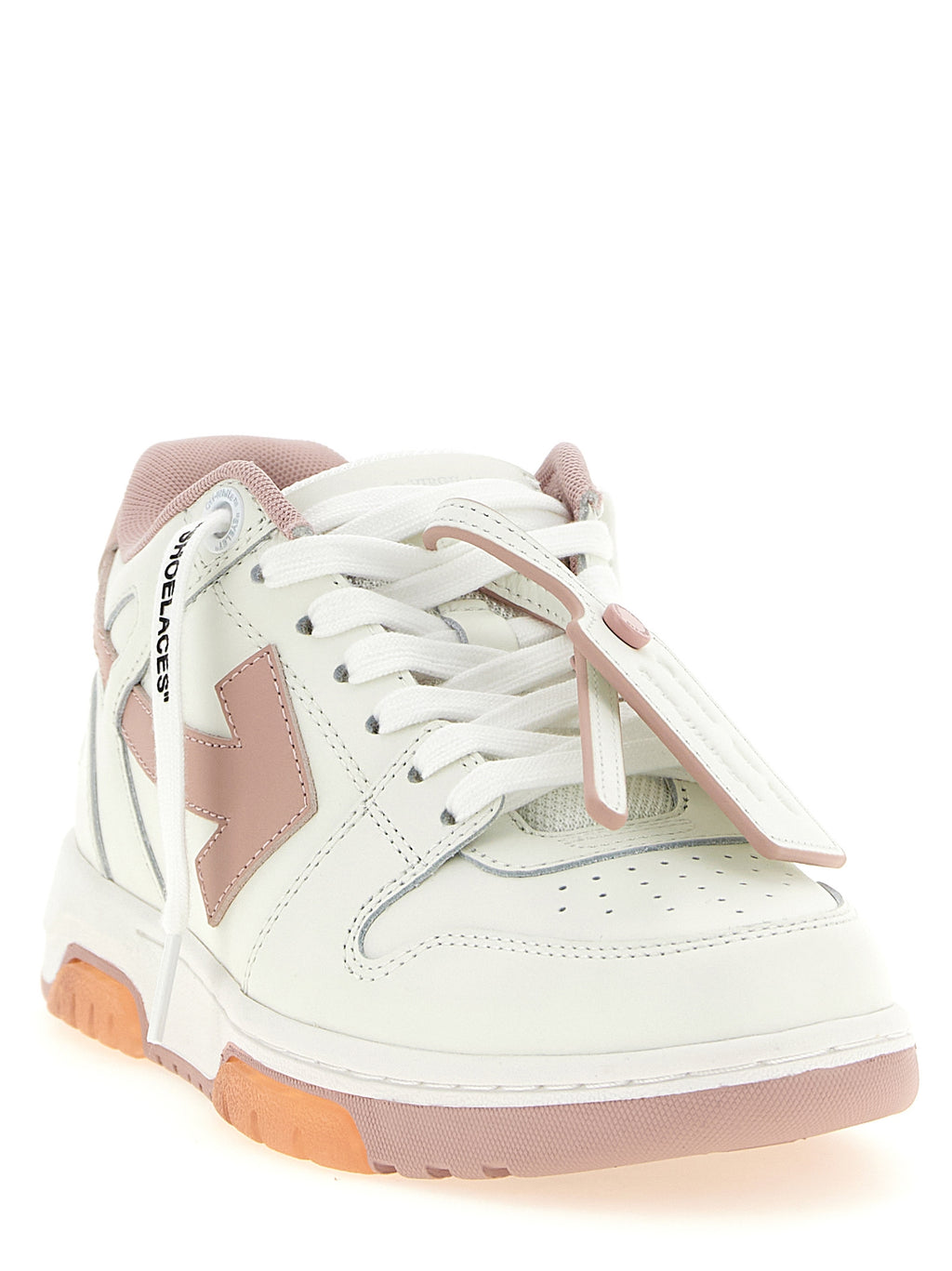 Off-White Bunte Sneaker aus Kalbsleder