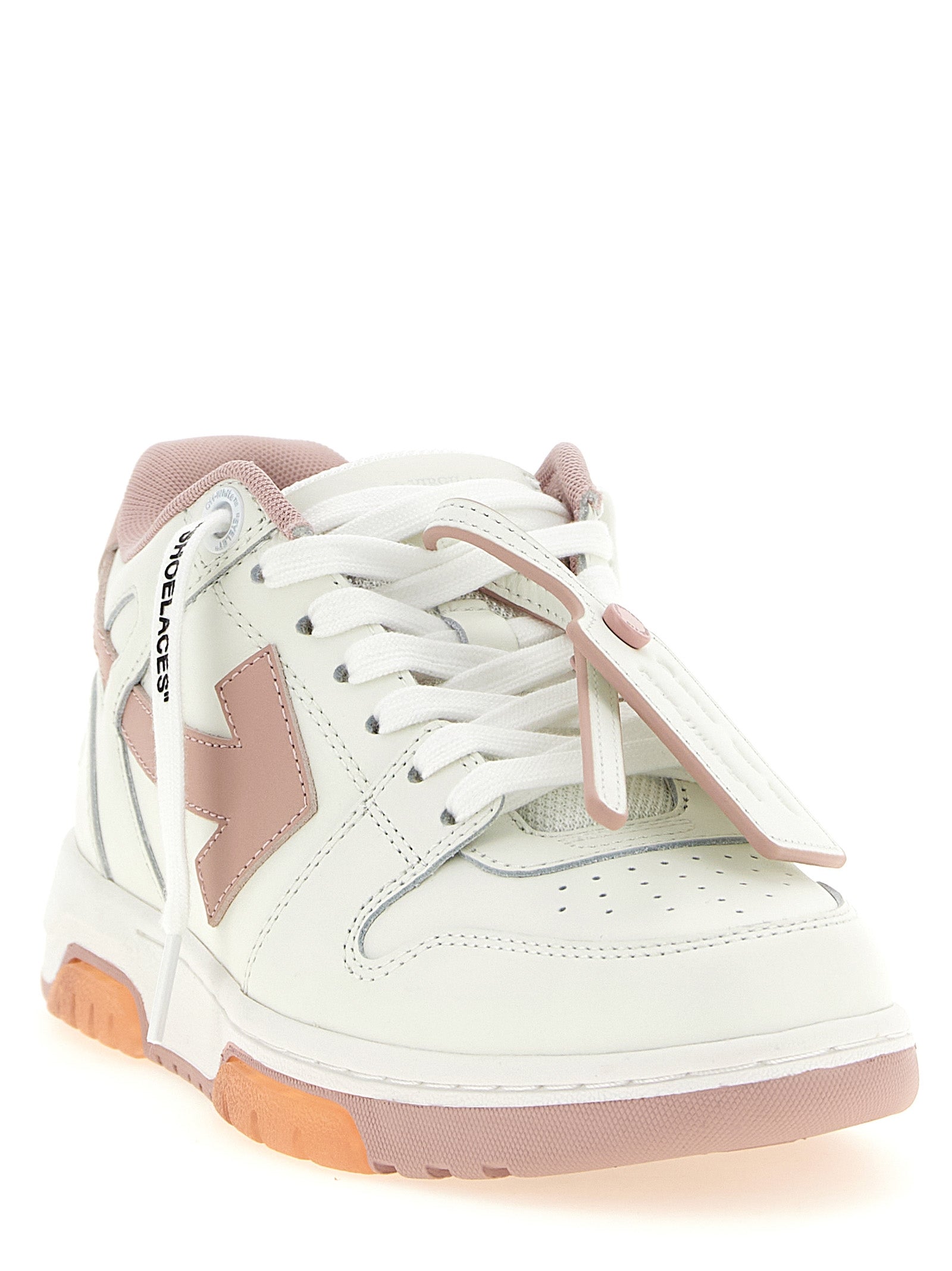 Off-White Bunte Sneaker aus Kalbsleder