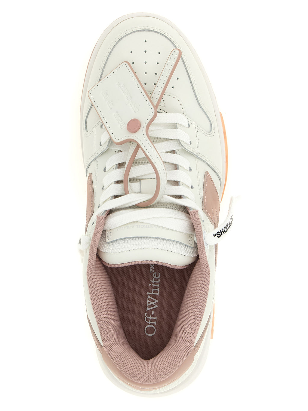 Off-White Bunte Sneaker aus Kalbsleder