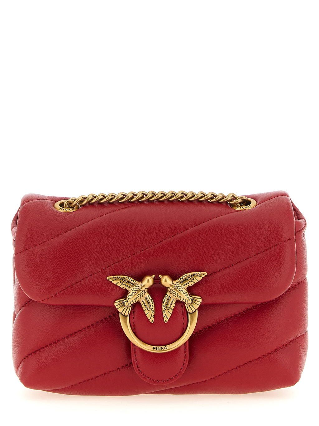 PINKO Multicolor Lammleder Crossbody Bag