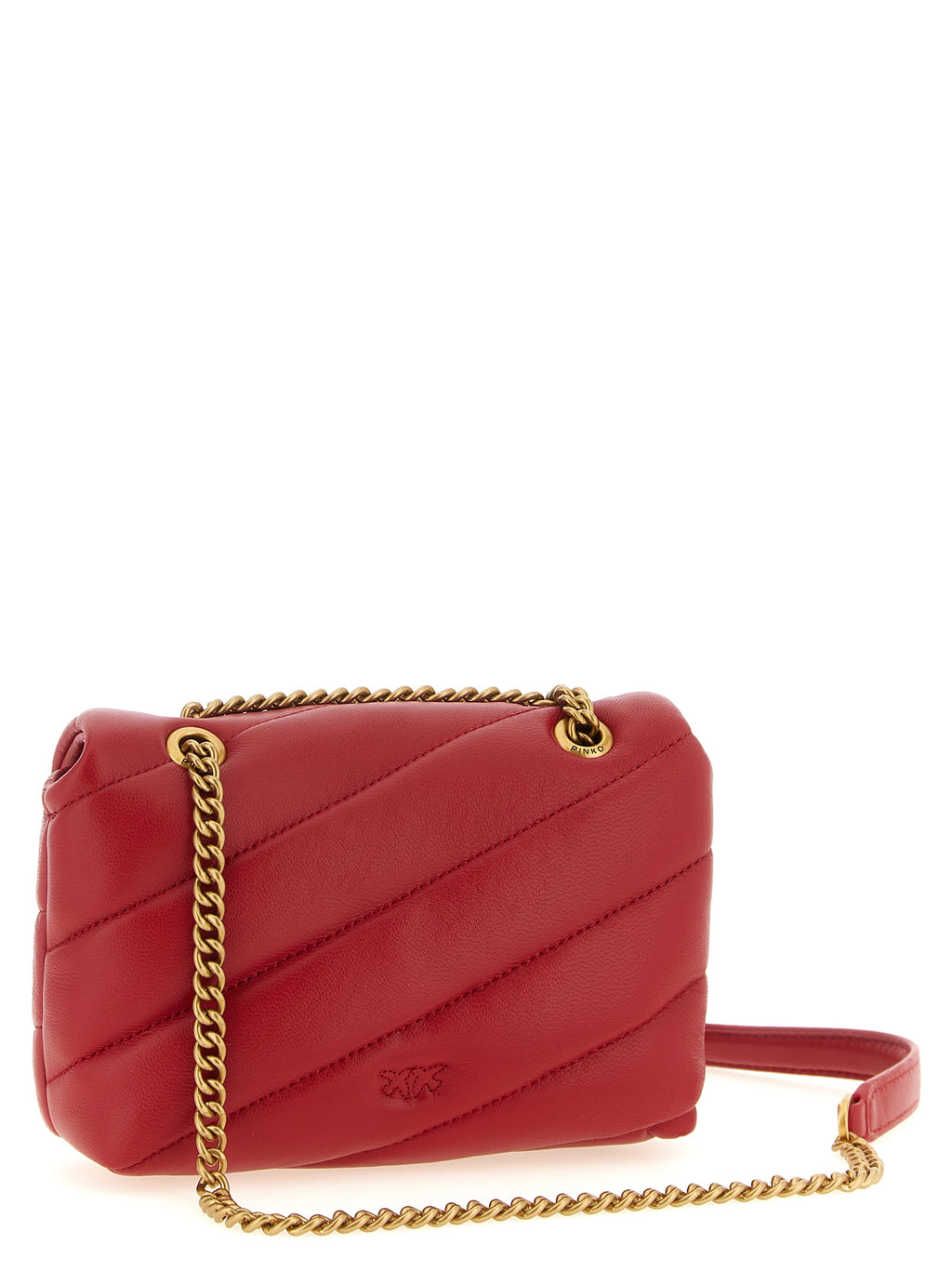 PINKO Multicolor Lammleder Crossbody Bag