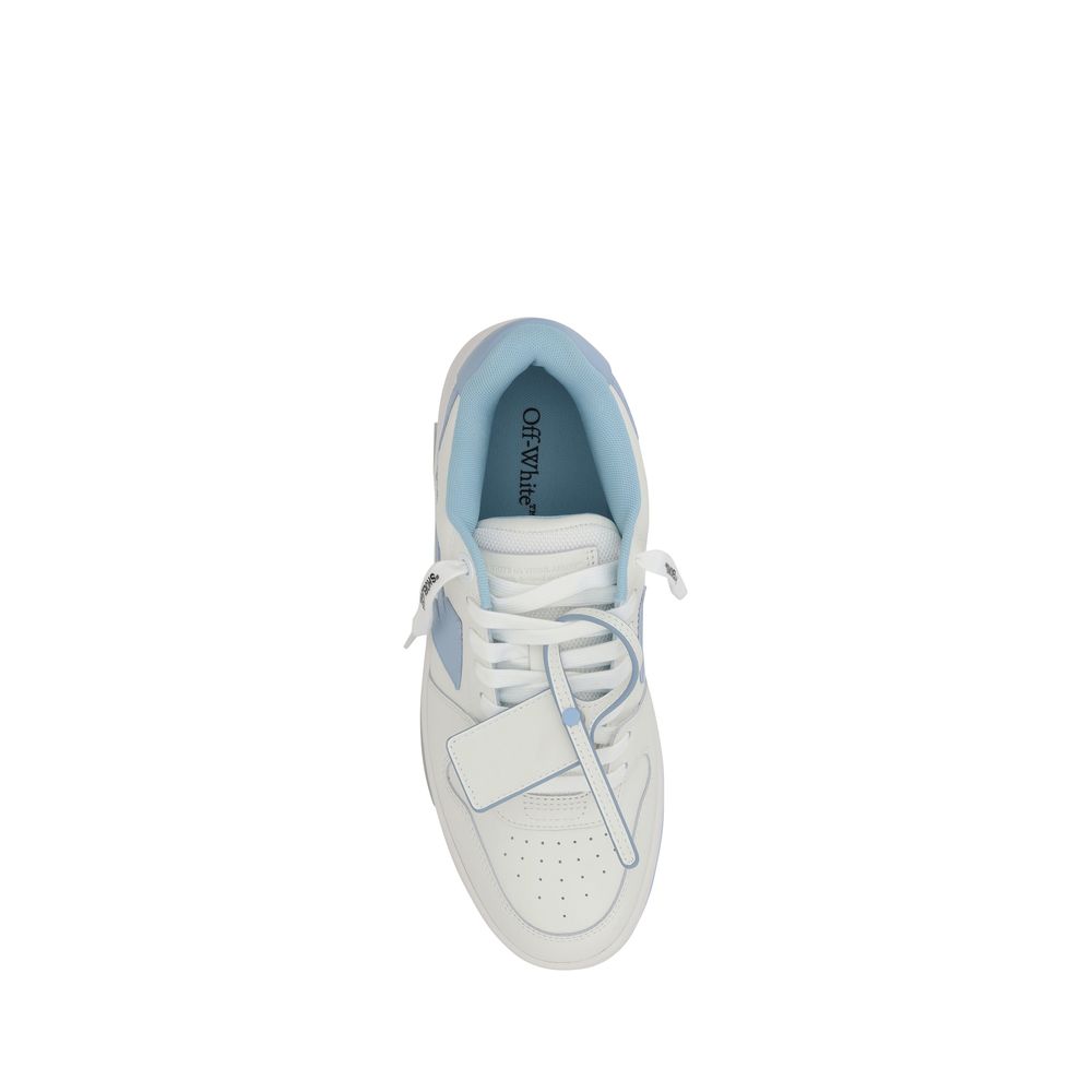 Off-White Weiße Kalbsleder Bos Taurus Athletic Sneaker