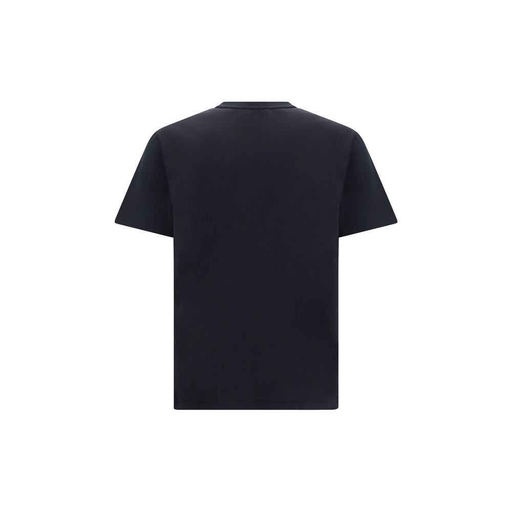 Off-White Schwarzes Baumwoll-T-Shirt