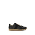 Maison Margiela Schwarze Wildleder-Sneaker im Athletic-Stil