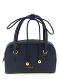 Furla Handtasche aus blauem Kalbsleder