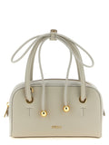 Furla Graue Kalbsleder-Handtasche