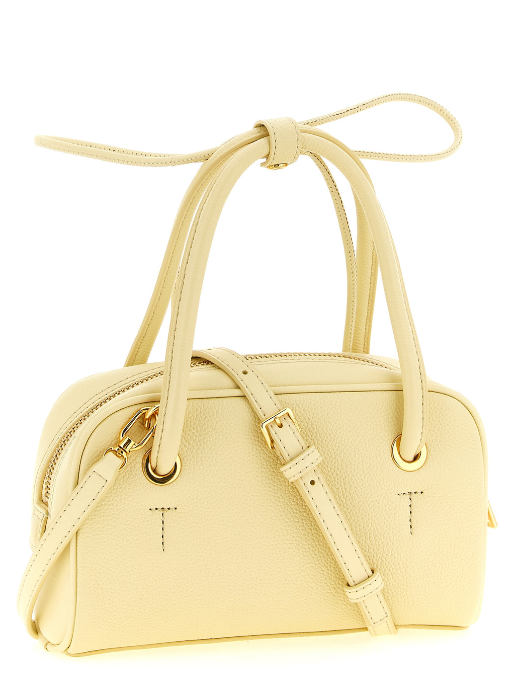 Furla Zweifarbige Kalbsleder-Handtasche