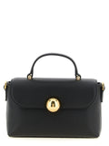 Furla Schwarze Kalbsleder-Handtasche