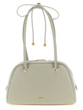 Furla Graue Kalbsleder-Handtasche