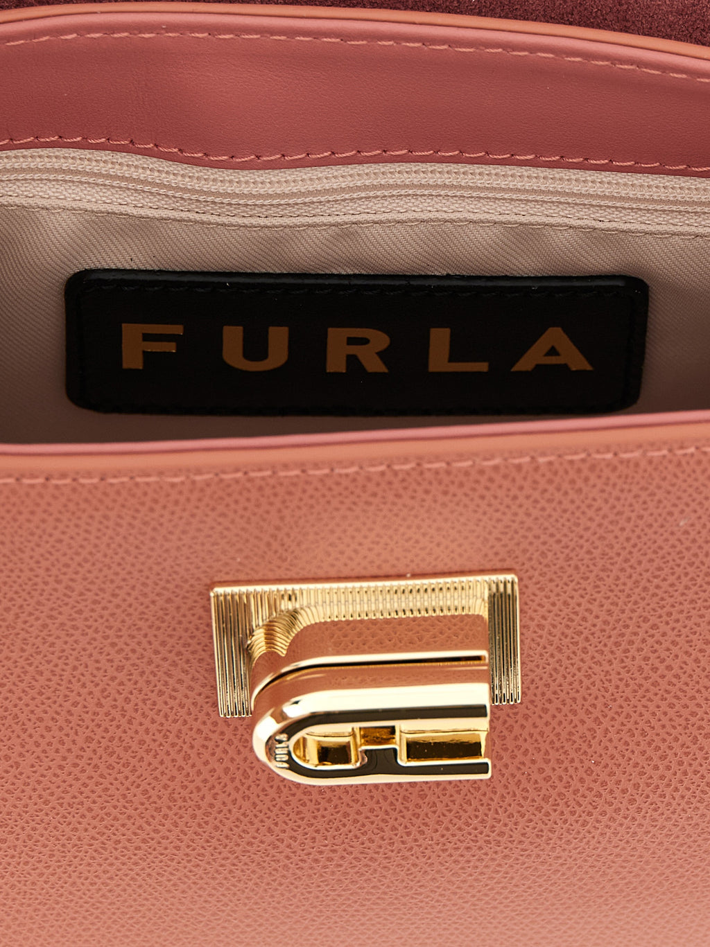 Furla Handtasche aus mehrfarbigem Kalbsleder