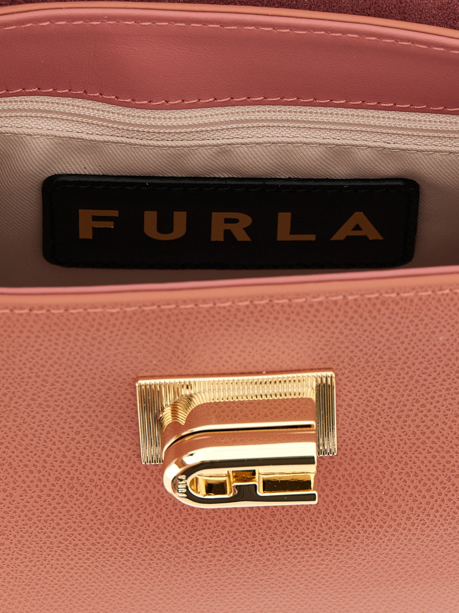 Furla Handtasche aus mehrfarbigem Kalbsleder