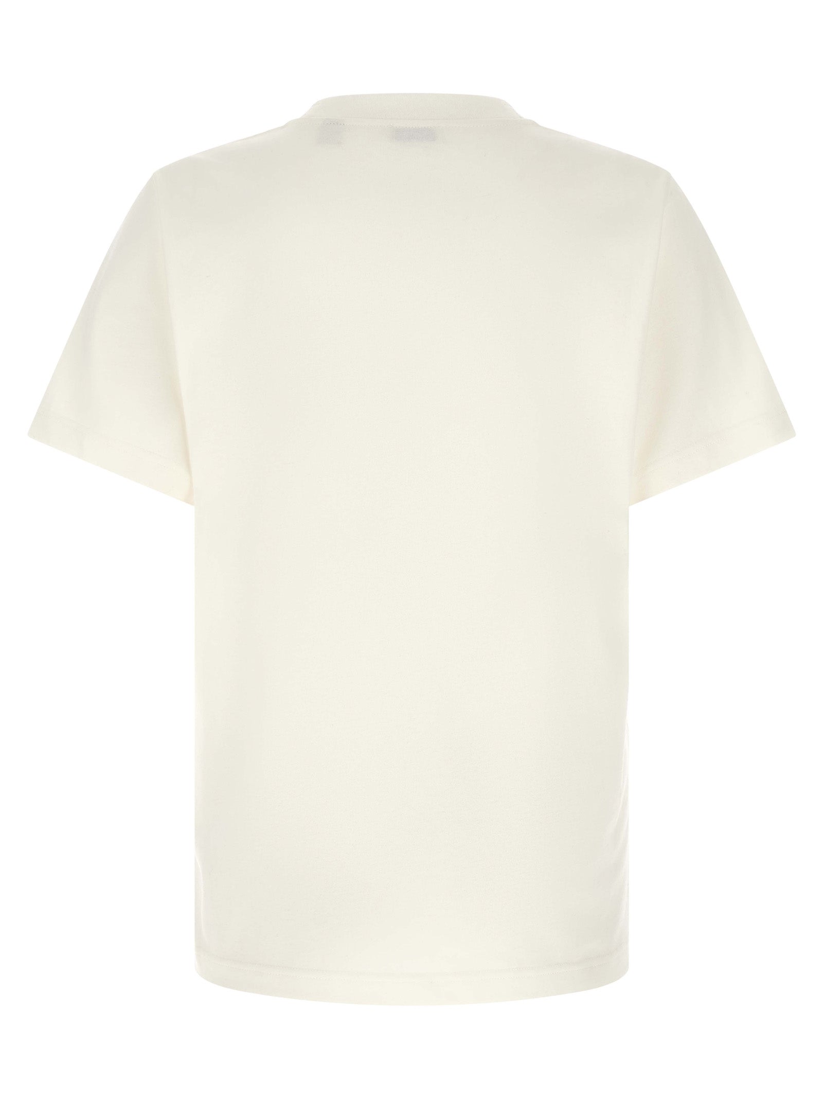 Burberry-Weißes Baumwoll-T-Shirt