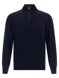 Brunello Cucinelli Blauer Kaschmir-Cardigan