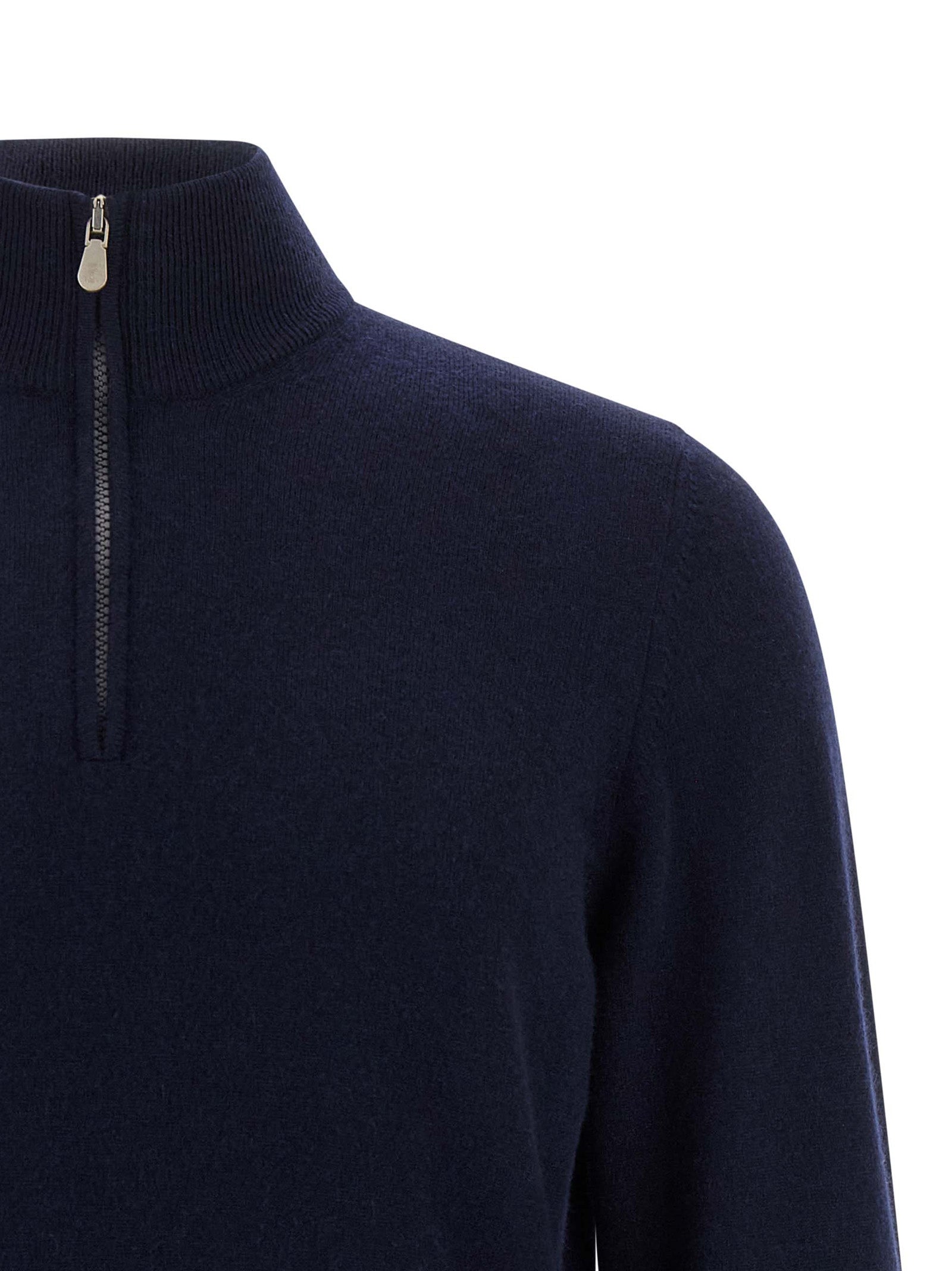 Brunello Cucinelli Blauer Kaschmir-Cardigan