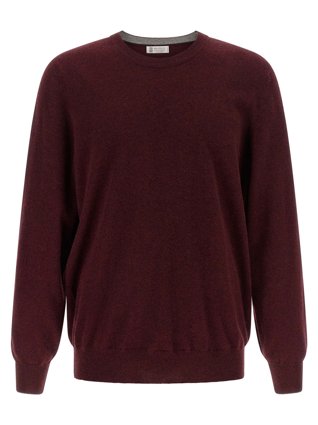 Brunello Cucinelli Kaschmir-Strickjacke in Bordeaux