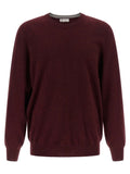 Brunello Cucinelli Kaschmir-Strickjacke in Bordeaux