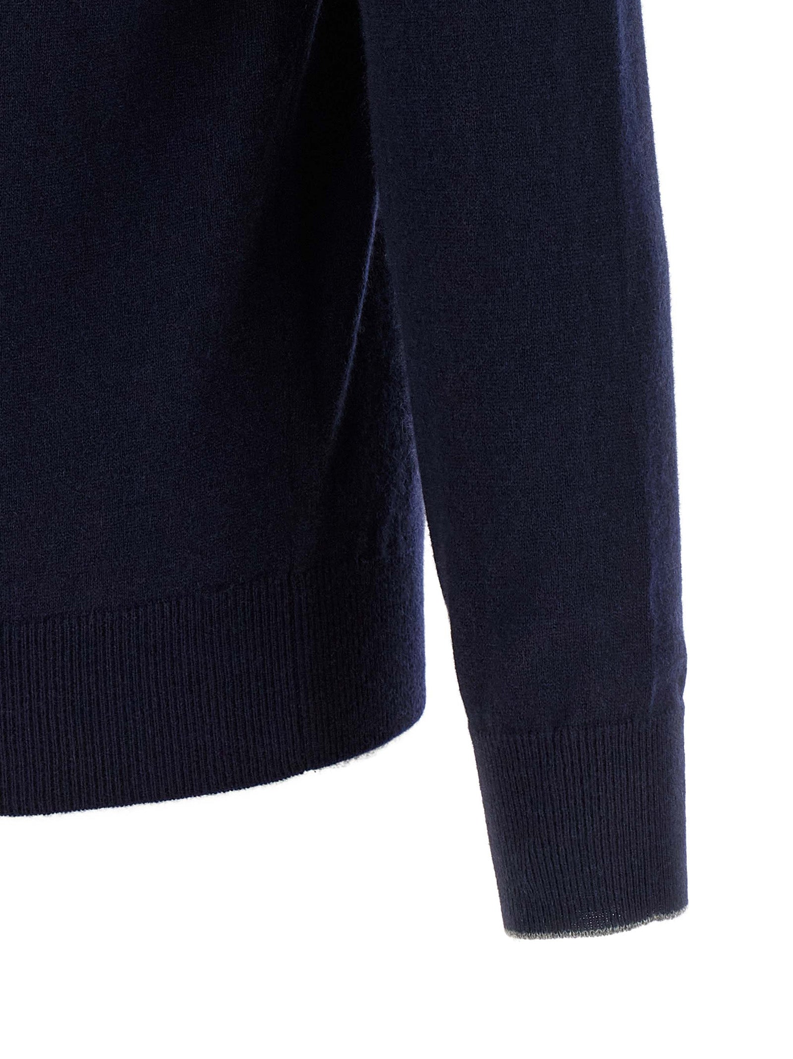 Brunello Cucinelli Blauer Kaschmir-Cardigan