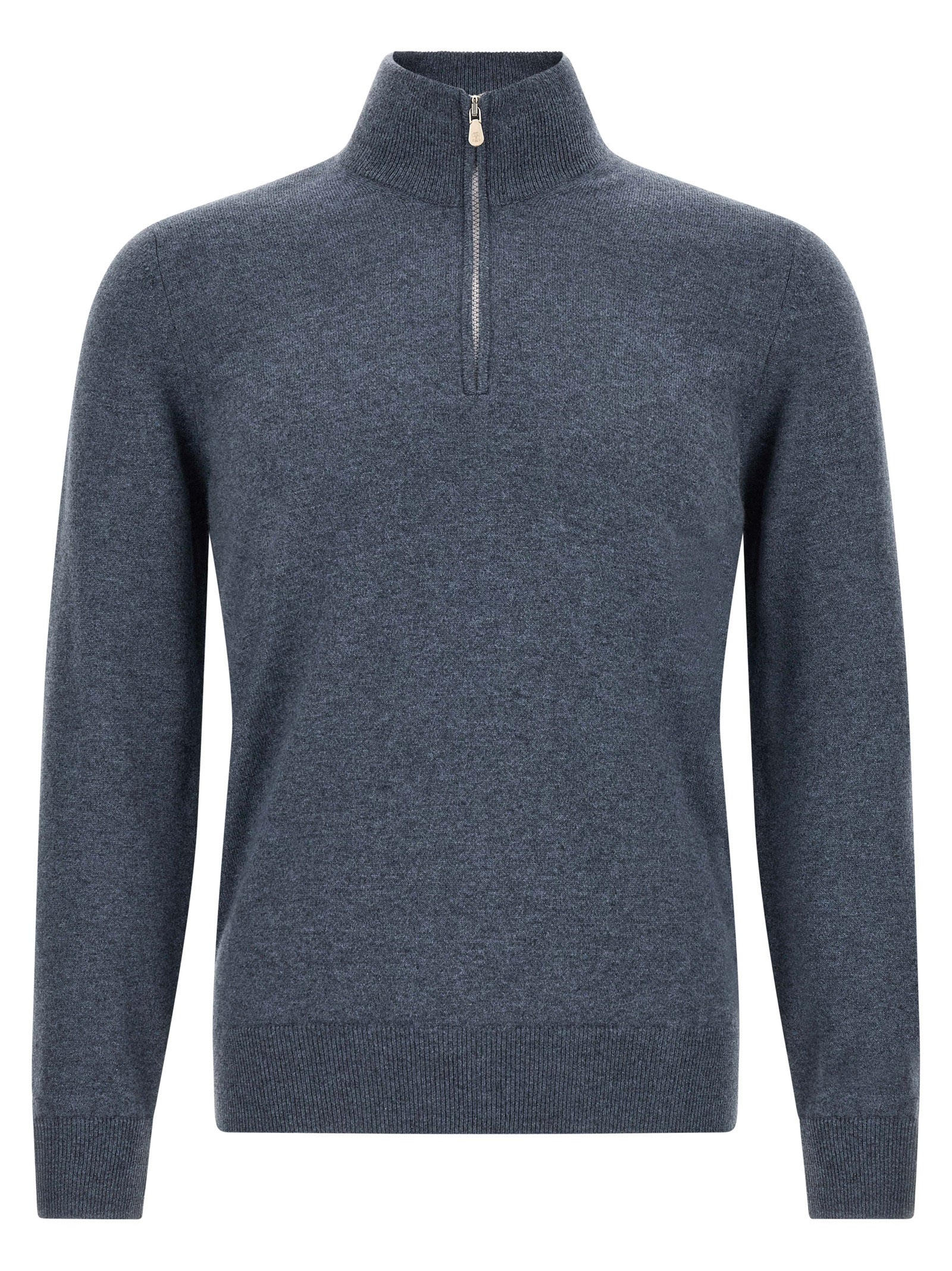 Brunello Cucinelli Blauer Kaschmir-Cardigan