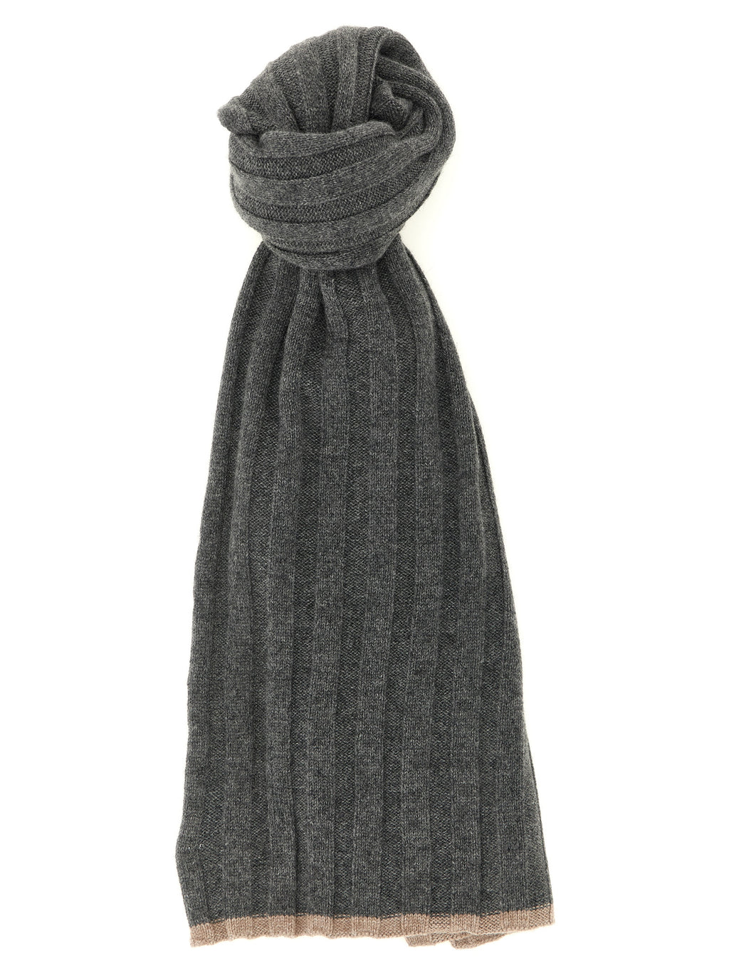Brunello Cucinelli Grauer Kaschmirschal