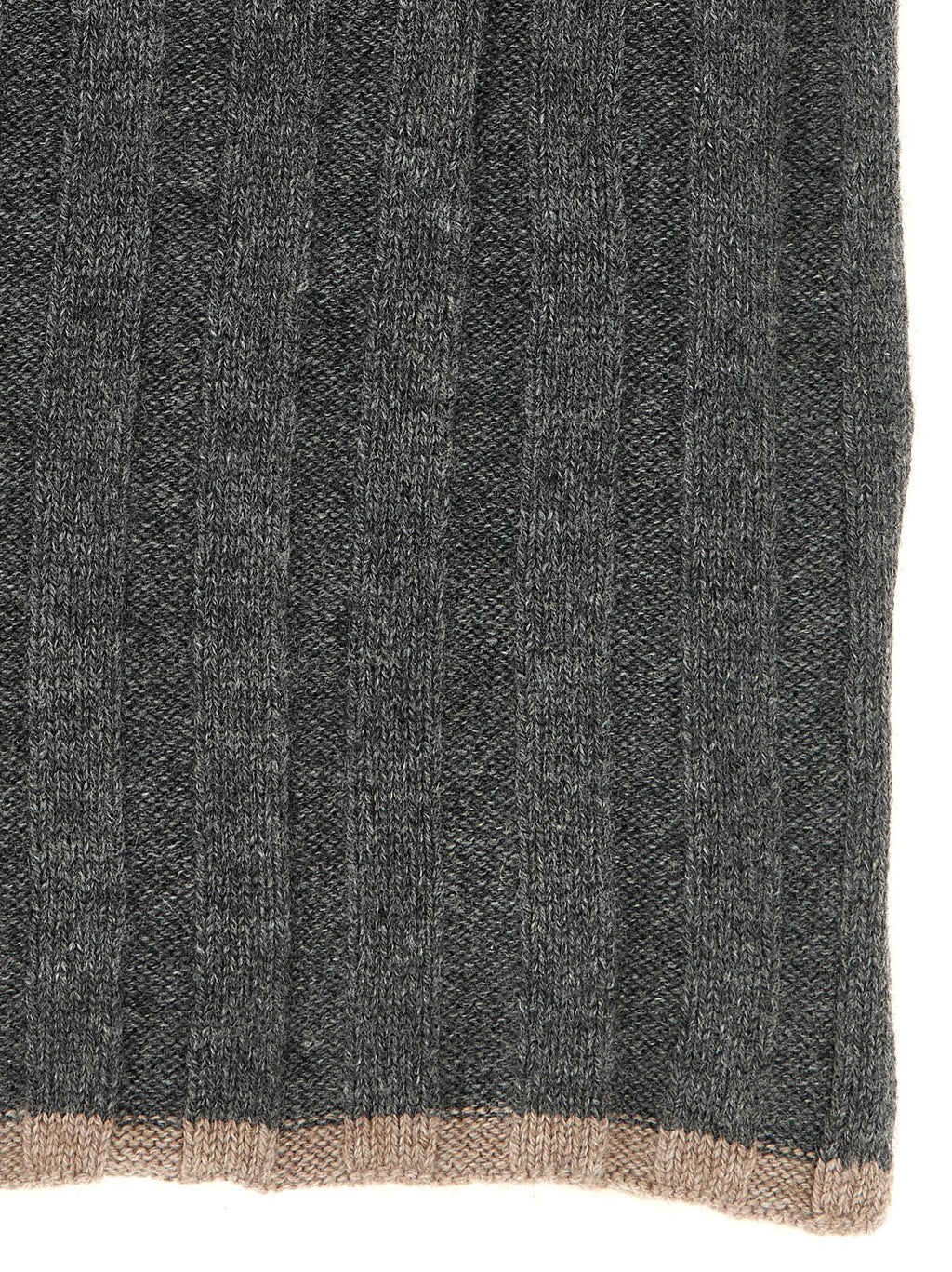 Brunello Cucinelli Grauer Kaschmirschal